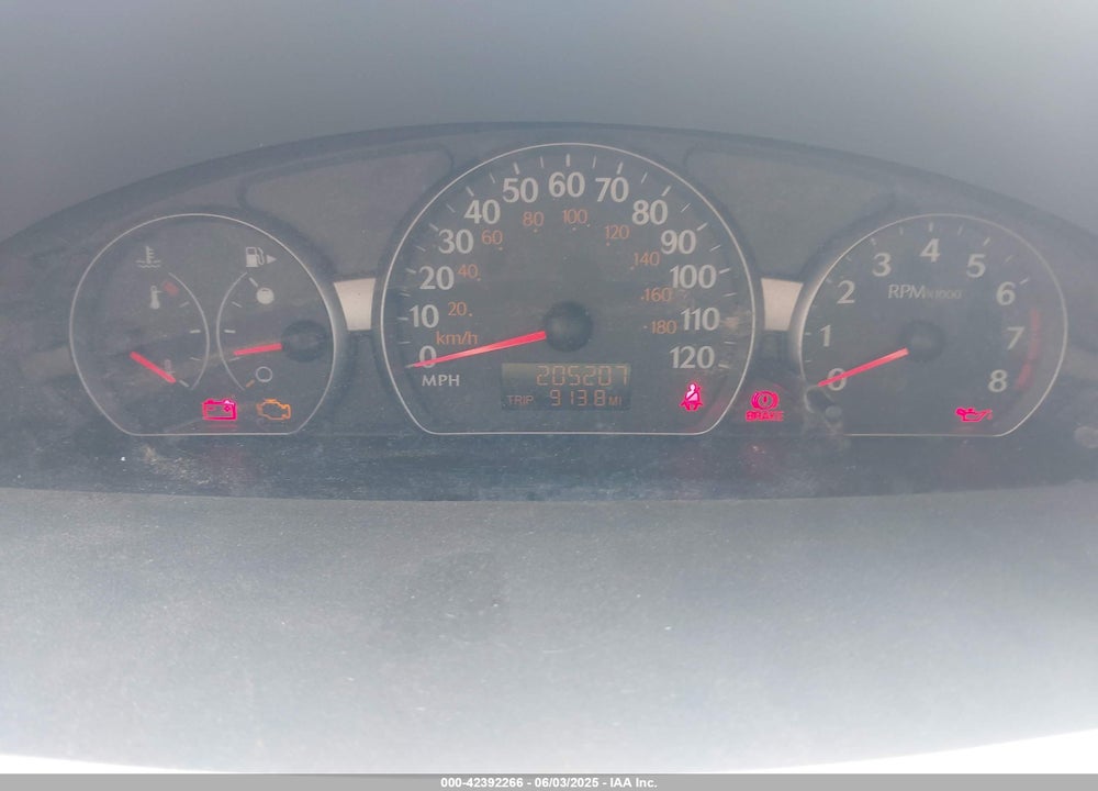 2004 SATURN ION 2 VIN: 1G8AJ52F04Z213252