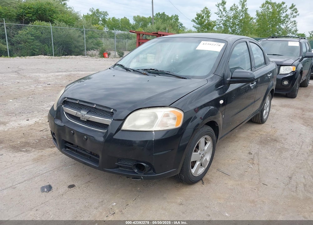 2008 CHEVROLET AVEO LT VIN: KL1TG56638B063246