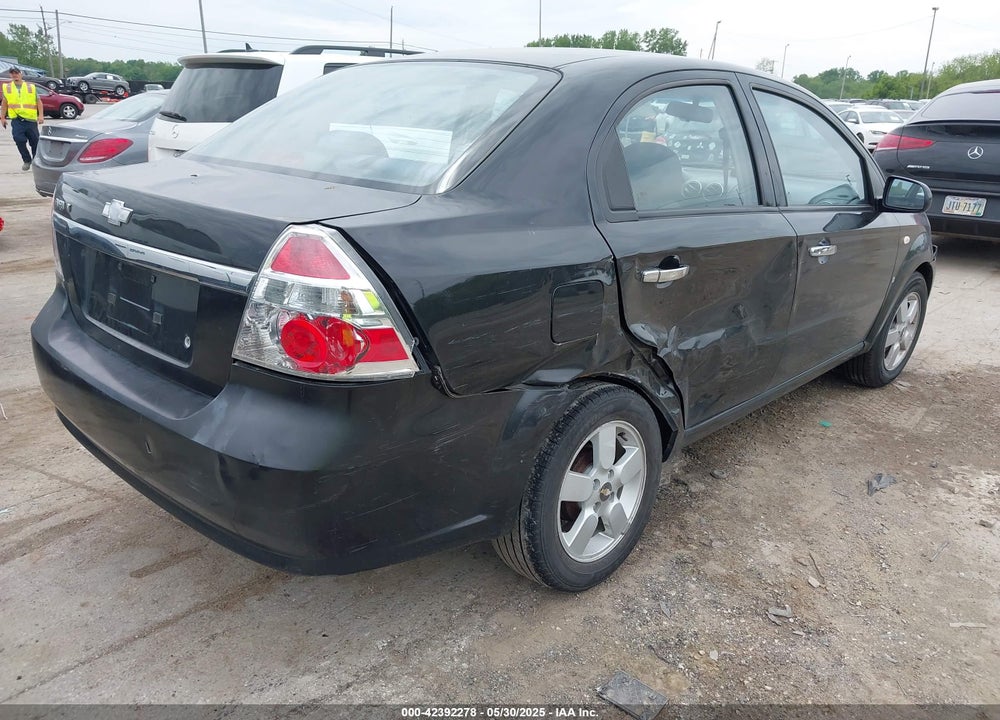 2008 CHEVROLET AVEO LT VIN: KL1TG56638B063246