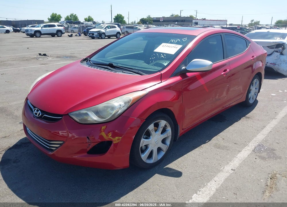 2013 HYUNDAI ELANTRA LIMITED VIN: KMHDH4AE6DU945833