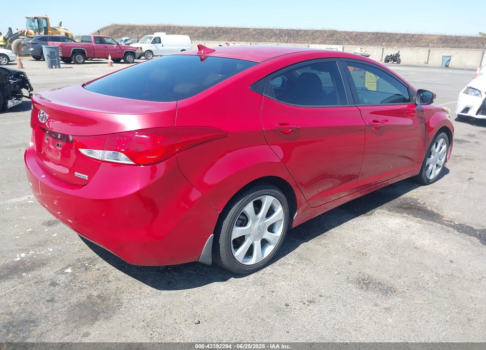 2013 HYUNDAI ELANTRA LIMITED VIN: KMHDH4AE6DU945833