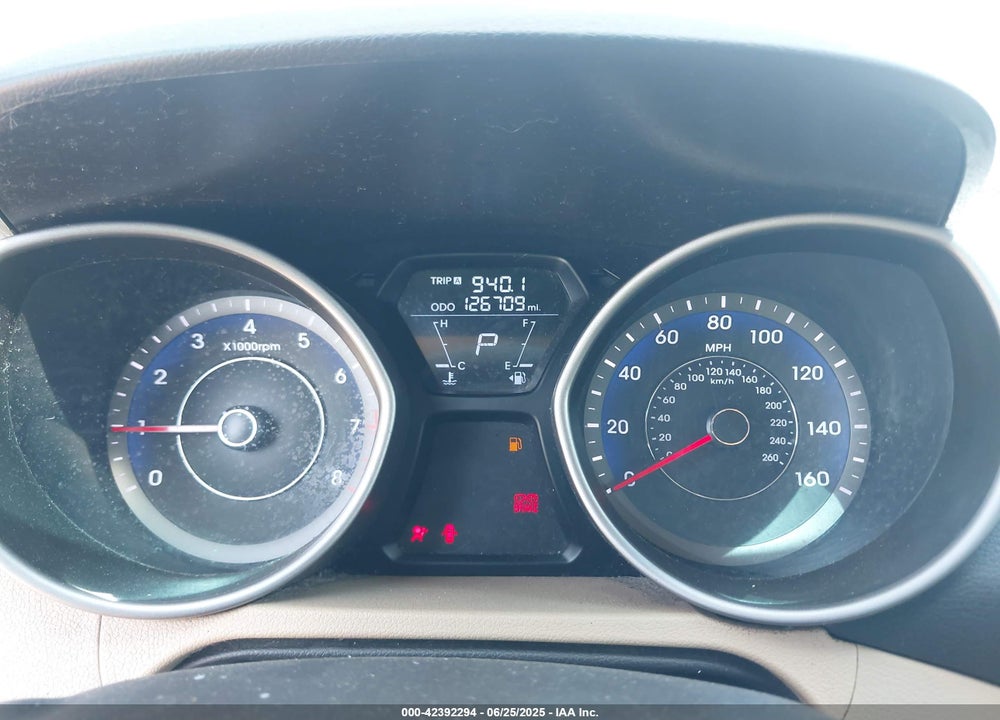 2013 HYUNDAI ELANTRA LIMITED VIN: KMHDH4AE6DU945833