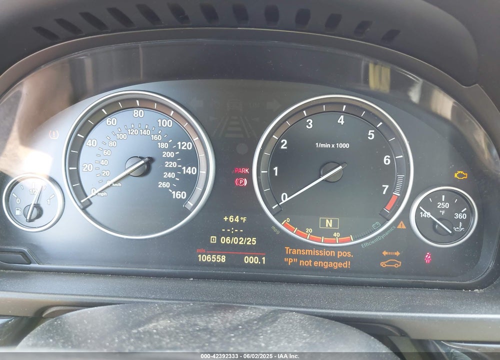 2011 BMW 535I XDRIVE VIN: WBAFU7C54BC875286