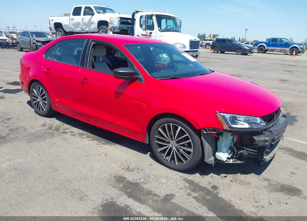 2016 VOLKSWAGEN JETTA 1.8T SPORT VIN: 3VWD17AJ0GM275032