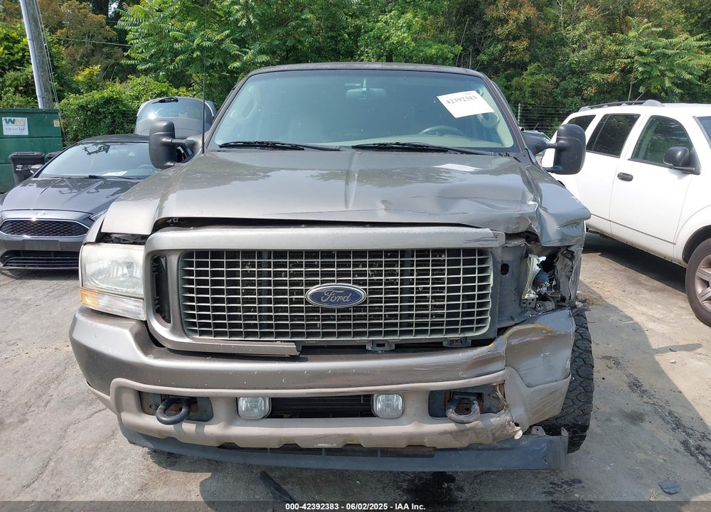 2003 FORD EXCURSION LIMITED VIN: 1FMNU43S83EC62057