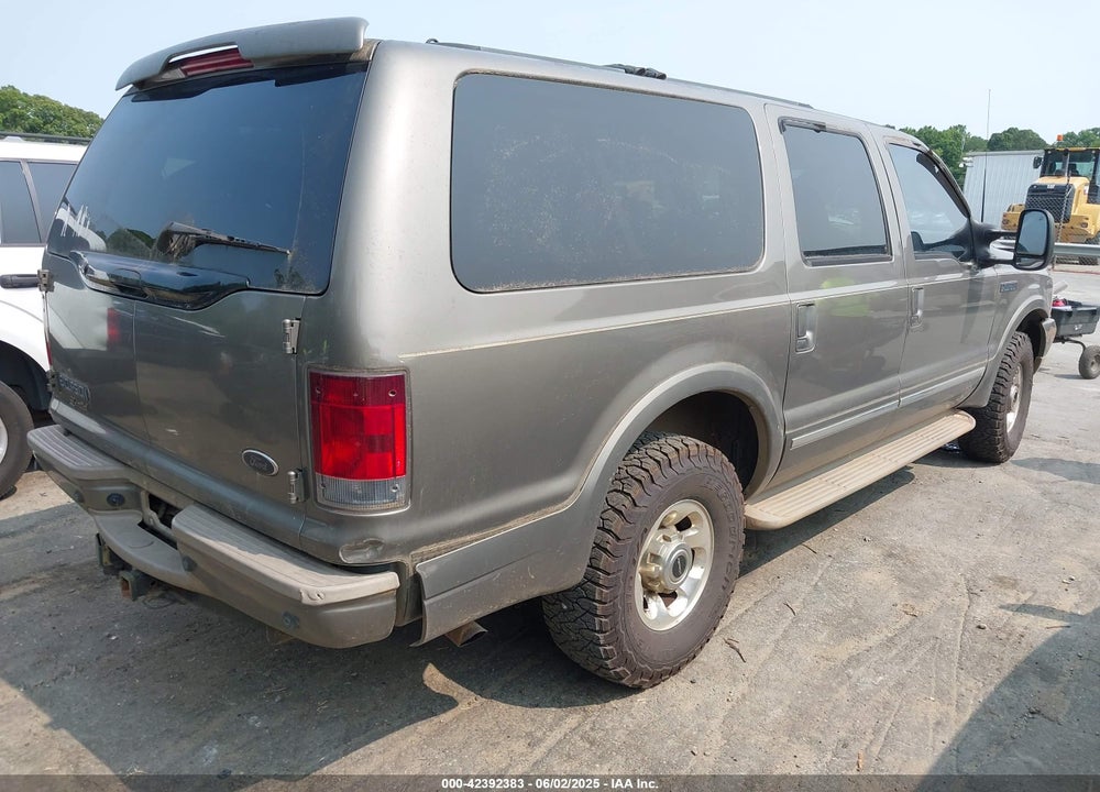 2003 FORD EXCURSION LIMITED VIN: 1FMNU43S83EC62057