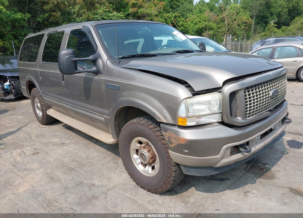 2003 FORD EXCURSION LIMITED VIN: 1FMNU43S83EC62057