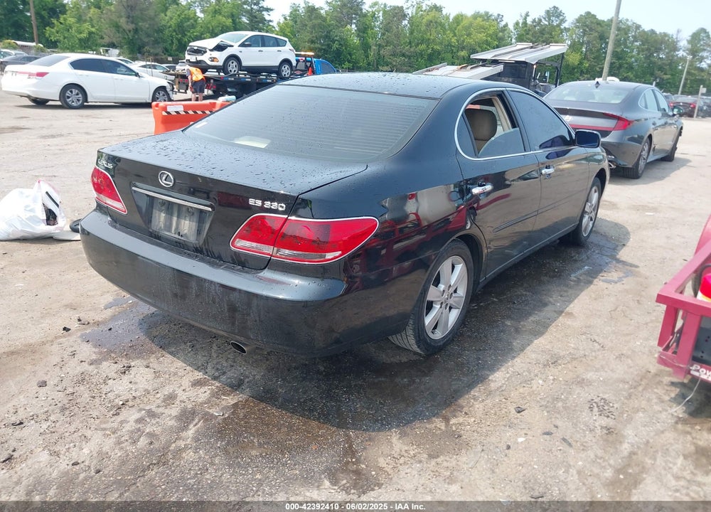 2005 LEXUS ES 330 VIN: JTHBA30G855106368
