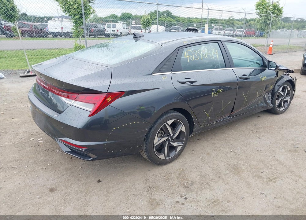 2021 HYUNDAI ELANTRA VIN: 5NPLN4AG1MH042042