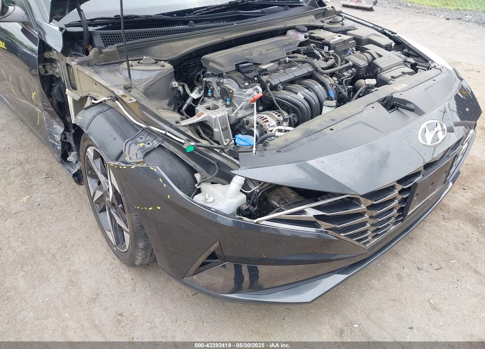 2021 HYUNDAI ELANTRA VIN: 5NPLN4AG1MH042042