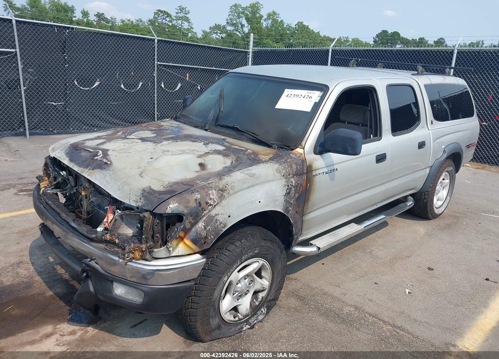 2003 TOYOTA TACOMA PRERUNNER V6 VIN: 5TEGN92N33Z183542