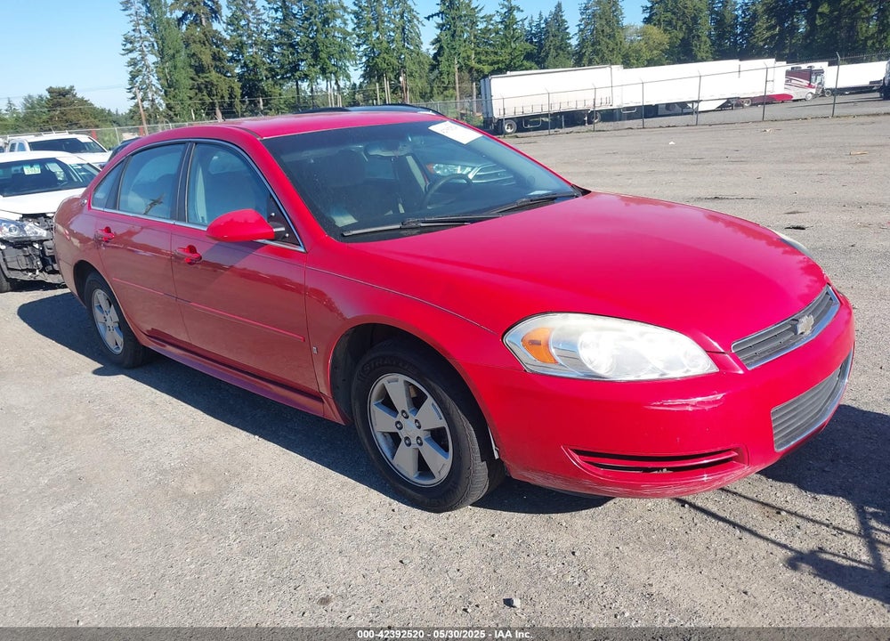 2009 CHEVROLET IMPALA LT VIN: 2G1WT57K291285185