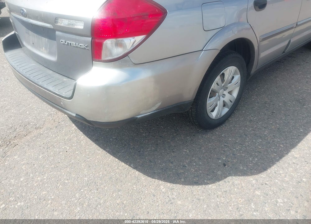 2008 SUBARU OUTBACK VIN: 4S4BP60C586357454