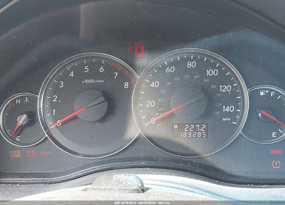 2008 SUBARU OUTBACK VIN: 4S4BP60C586357454