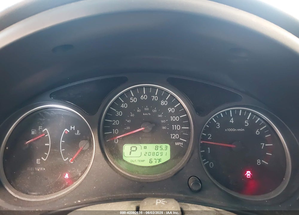 2007 SUBARU FORESTER VIN: JF1SG636X7H735898