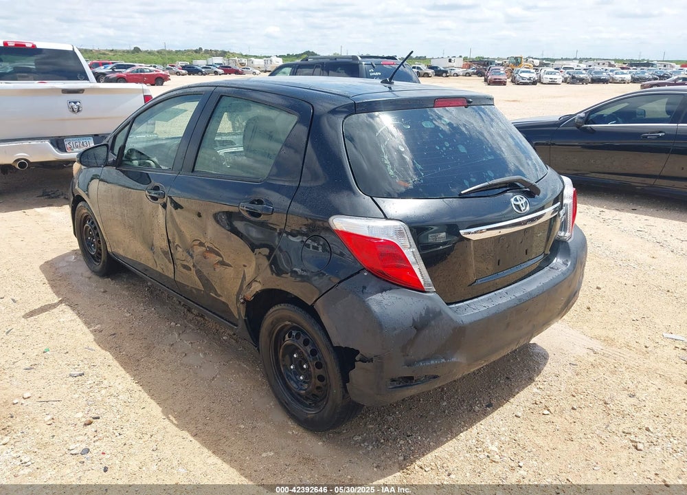 2014 TOYOTA YARIS LE (TMC/CBU PLANT) VIN: JTDKTUD33ED575740