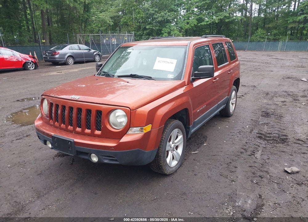 2012 JEEP PATRIOT VIN: 1C4NJRFB9CD567630