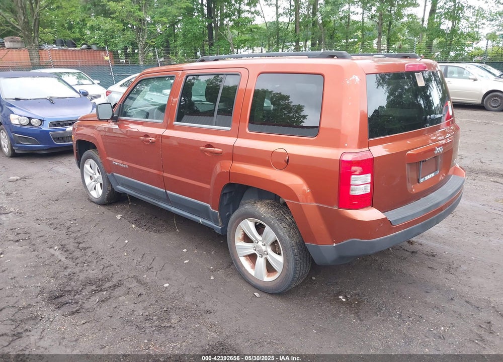2012 JEEP PATRIOT VIN: 1C4NJRFB9CD567630