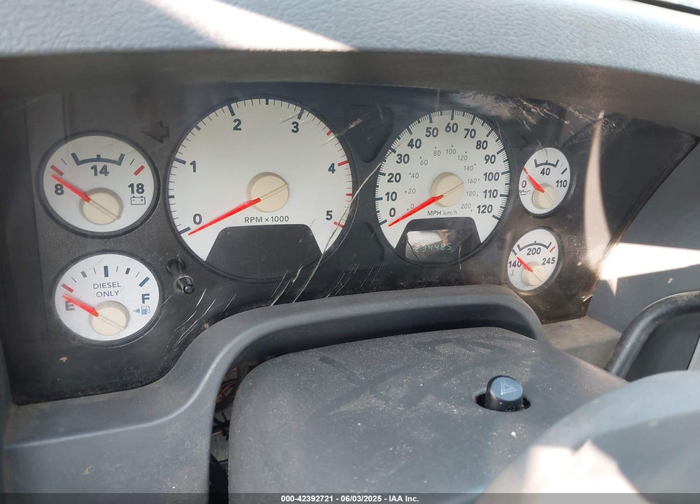 2007 DODGE RAM 2500 VIN: 3D7KS28C97G761778