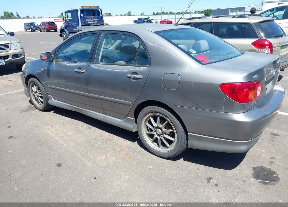 2003 TOYOTA COROLLA S VIN: 1NXBR32E53Z041855