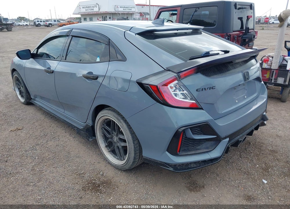 2021 HONDA CIVIC SPORT VIN: SHHFK7H4XMU204184