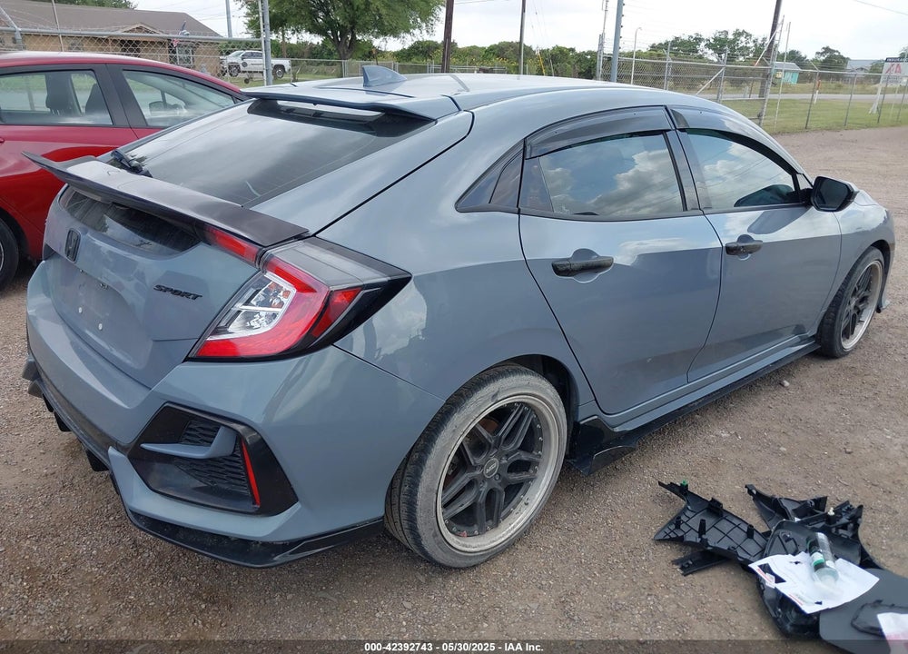 2021 HONDA CIVIC SPORT VIN: SHHFK7H4XMU204184