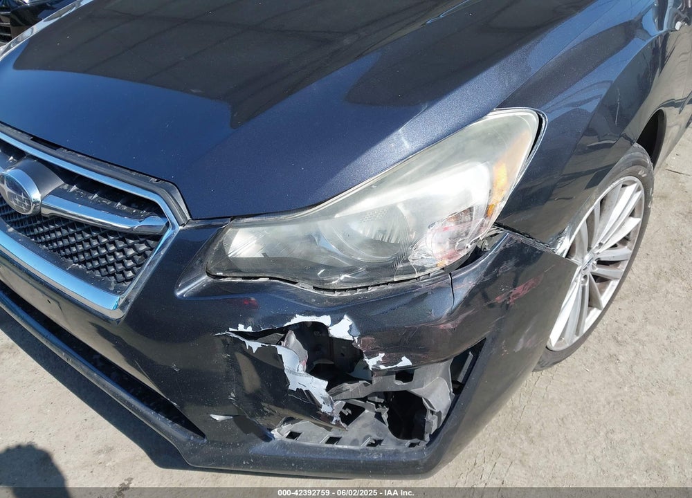 2015 SUBARU IMPREZA VIN: JF1GJAS68FH007748