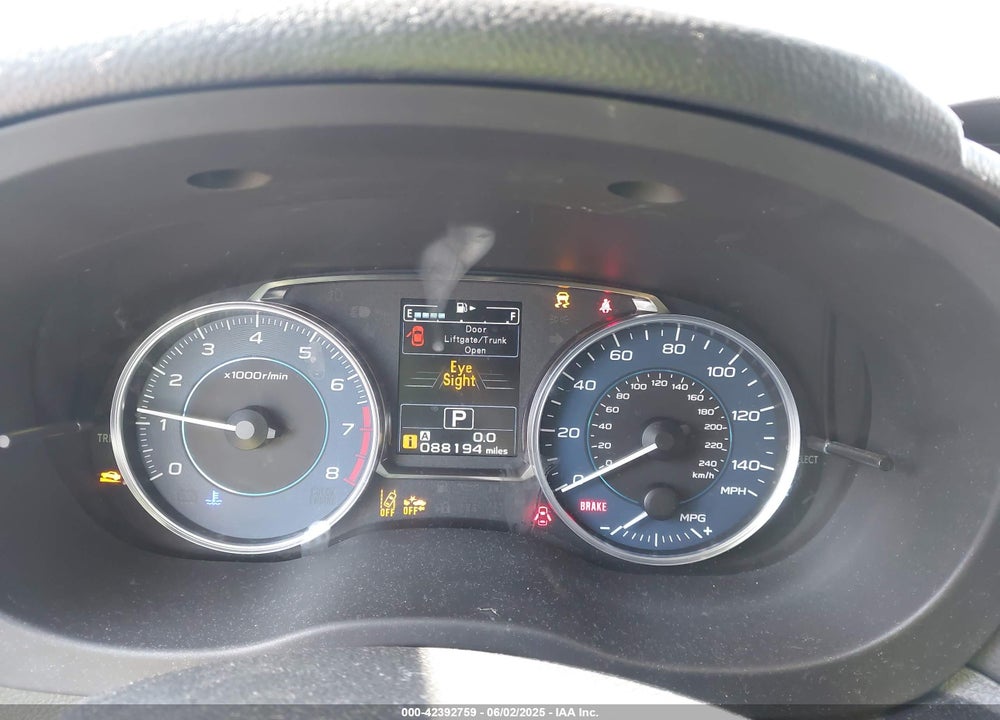 2015 SUBARU IMPREZA VIN: JF1GJAS68FH007748