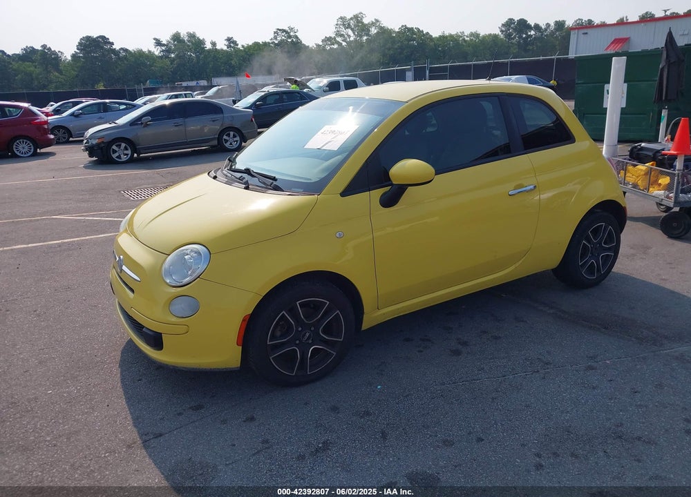 2012 FIAT 500 POP VIN: 3C3CFFAR5CT277329