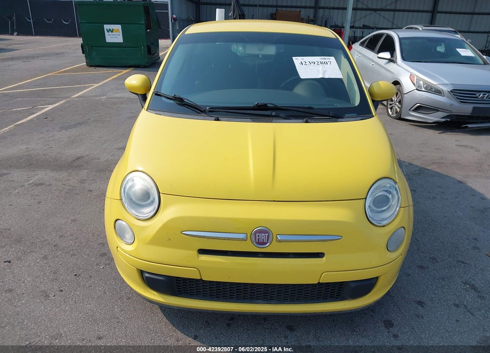 2012 FIAT 500 POP VIN: 3C3CFFAR5CT277329