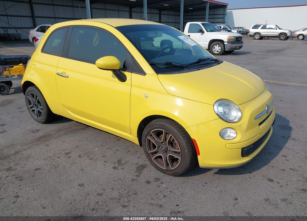 2012 FIAT 500 POP VIN: 3C3CFFAR5CT277329