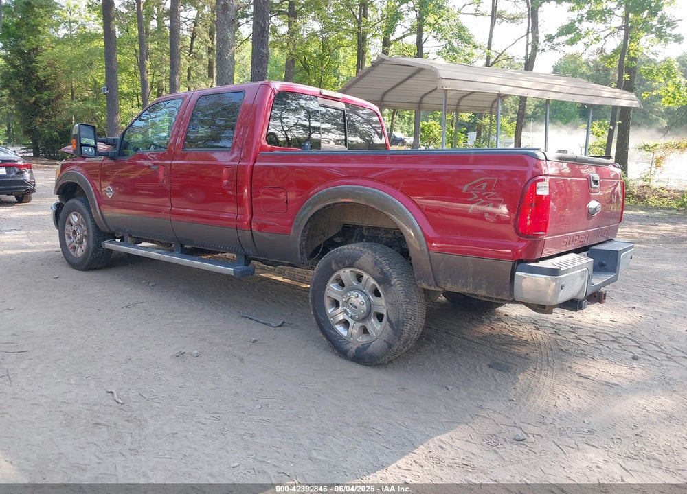 2016 FORD F-350 LARIAT VIN: 1FT8W3BT7GEA36355