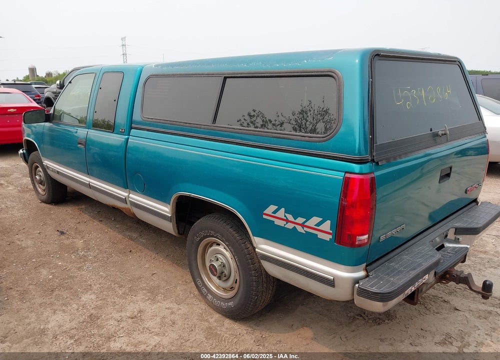 1995 GMC SIERRA K1500 VIN: 2GTEK19K3S1501031