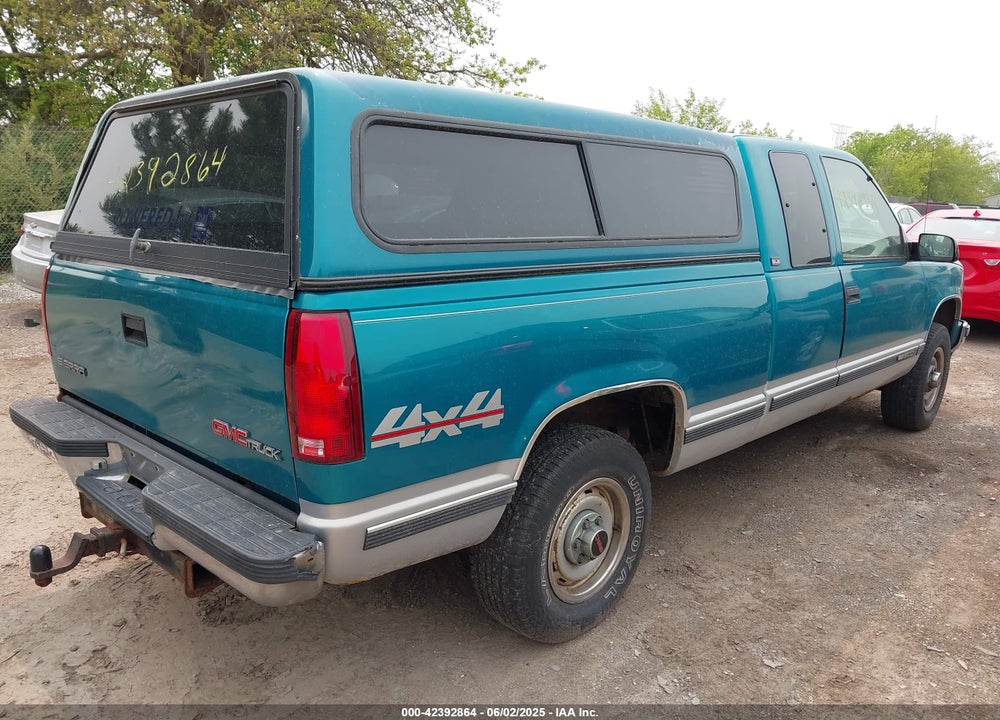 1995 GMC SIERRA K1500 VIN: 2GTEK19K3S1501031