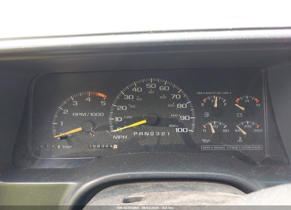 1995 GMC SIERRA K1500 VIN: 2GTEK19K3S1501031