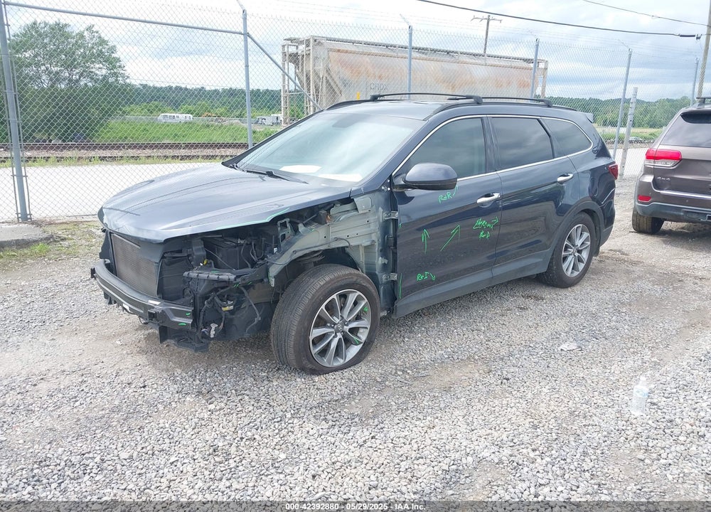 2018 HYUNDAI SANTA FE VIN: KM8SM4HF8JU271035