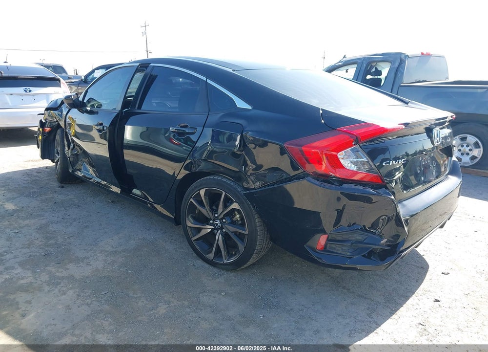 2021 HONDA CIVIC VIN: 2HGFC2F8XMH530862