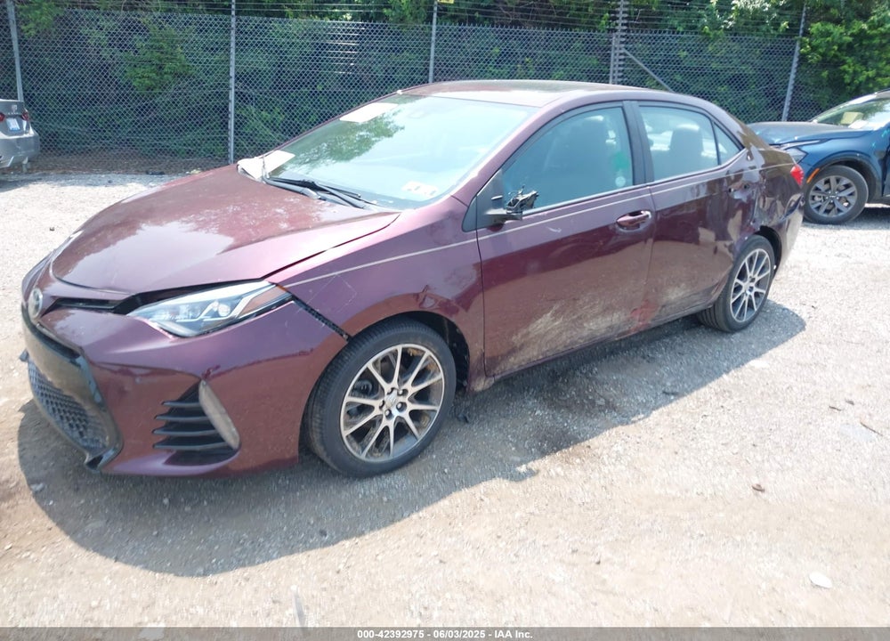2017 TOYOTA COROLLA VIN: 5YFBURHE3HP600269