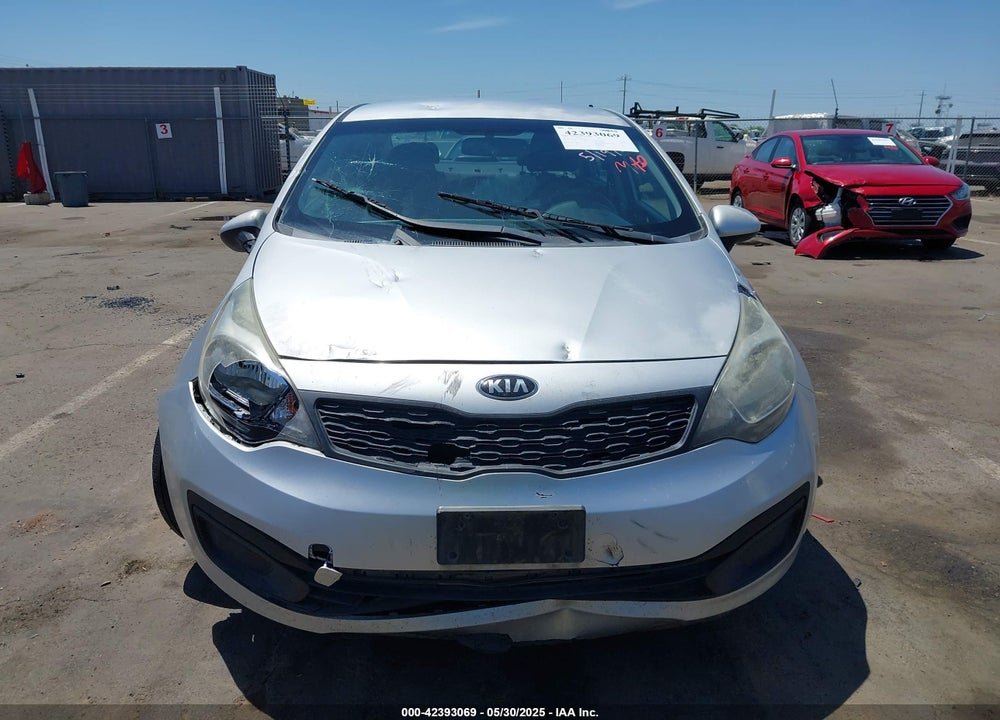 2015 KIA RIO LX VIN: KNADM4A34F6484862