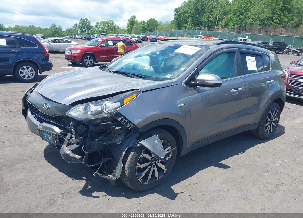 2018 KIA SPORTAGE EX VIN: KNDPNCAC5J7407492