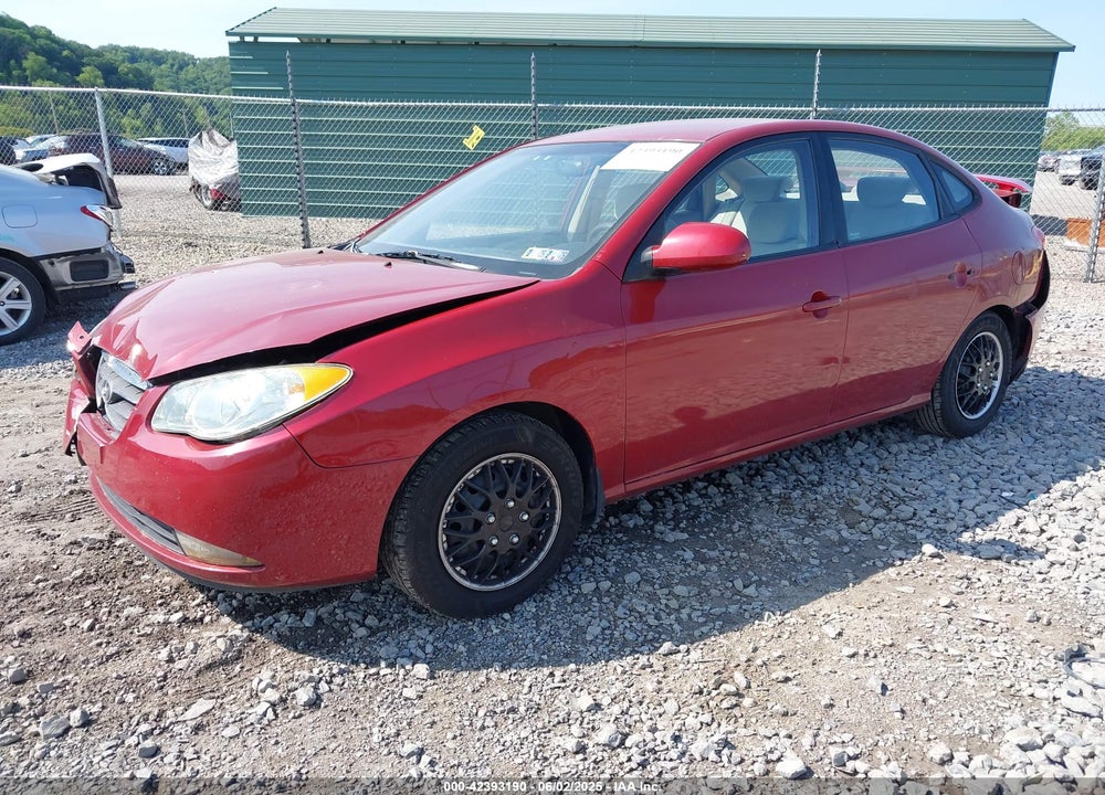2009 HYUNDAI ELANTRA VIN: KMHDU46D69U677160