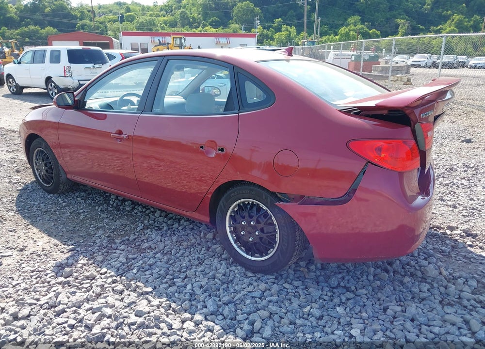 2009 HYUNDAI ELANTRA VIN: KMHDU46D69U677160