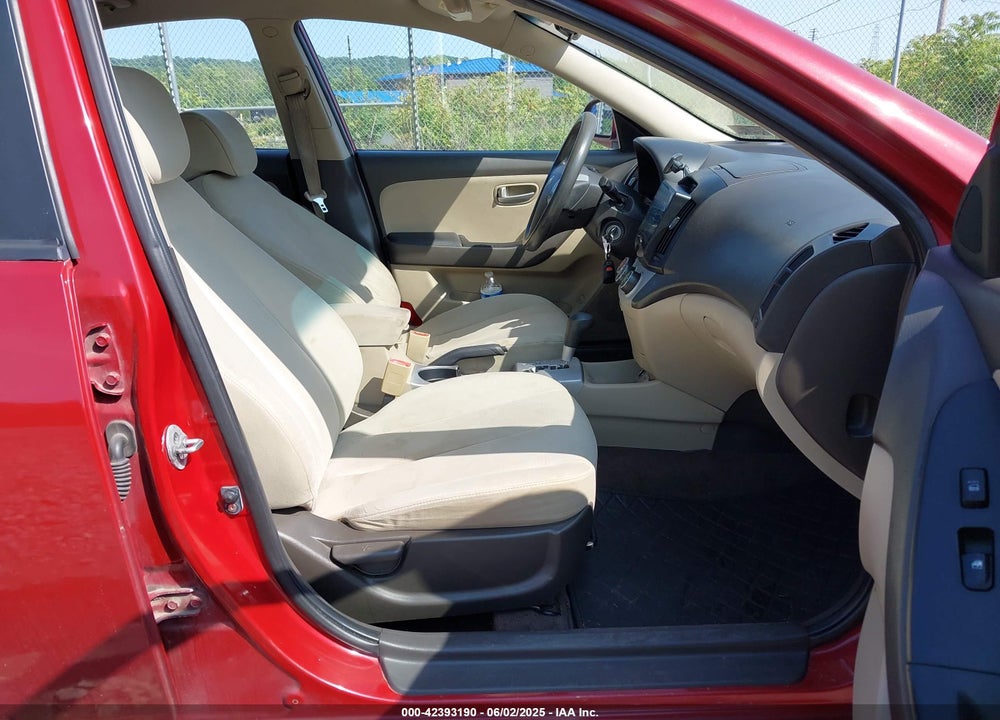 2009 HYUNDAI ELANTRA VIN: KMHDU46D69U677160