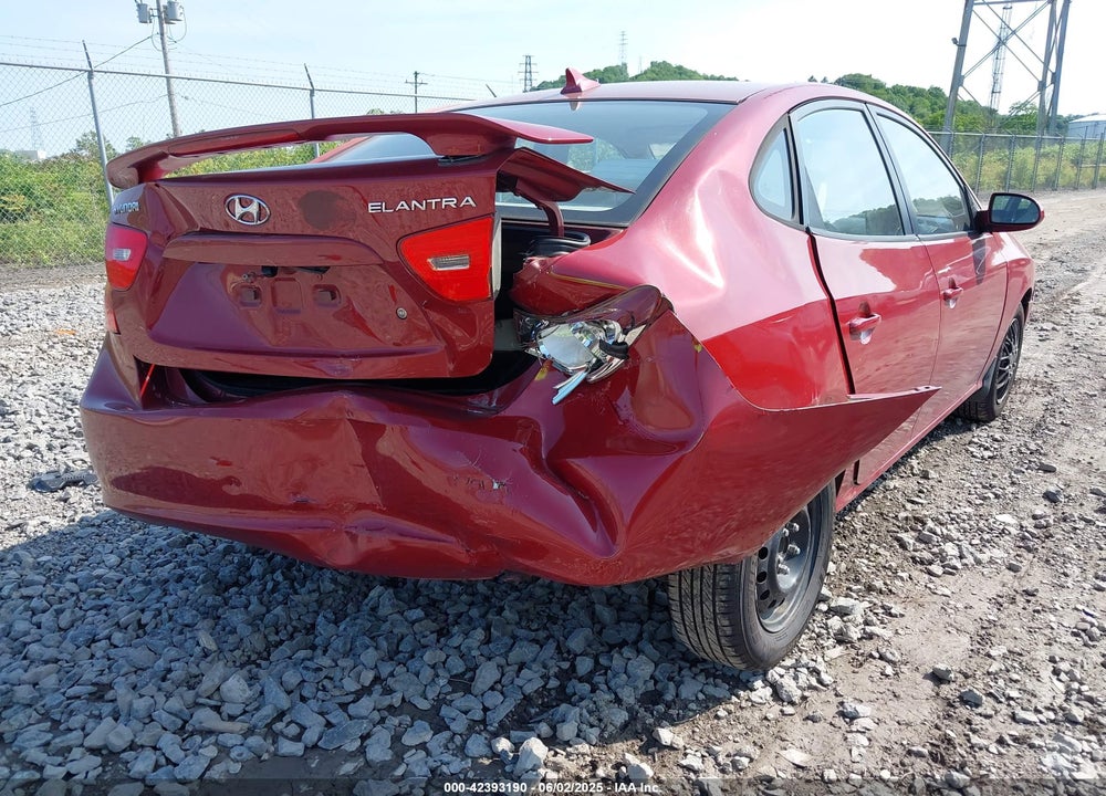 2009 HYUNDAI ELANTRA VIN: KMHDU46D69U677160