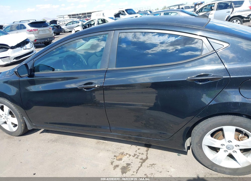 2013 HYUNDAI ELANTRA GLS VIN: 5NPDH4AE1DH170792