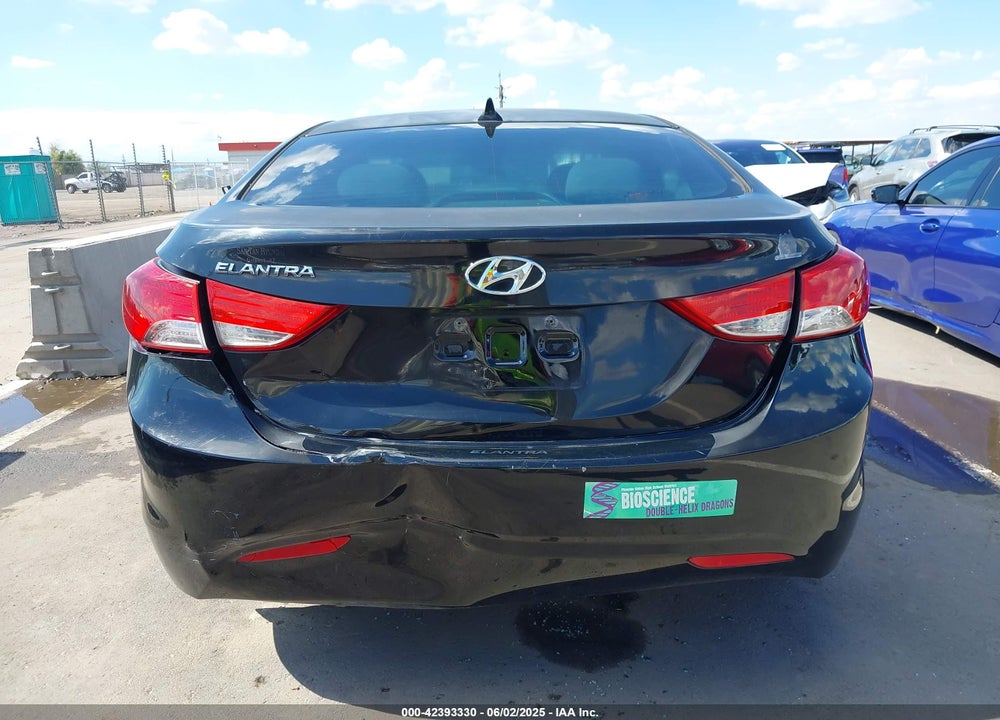 2013 HYUNDAI ELANTRA GLS VIN: 5NPDH4AE1DH170792
