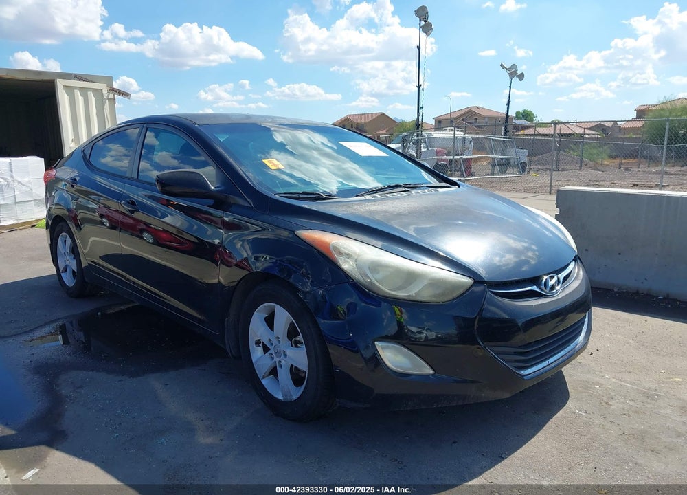 2013 HYUNDAI ELANTRA GLS VIN: 5NPDH4AE1DH170792