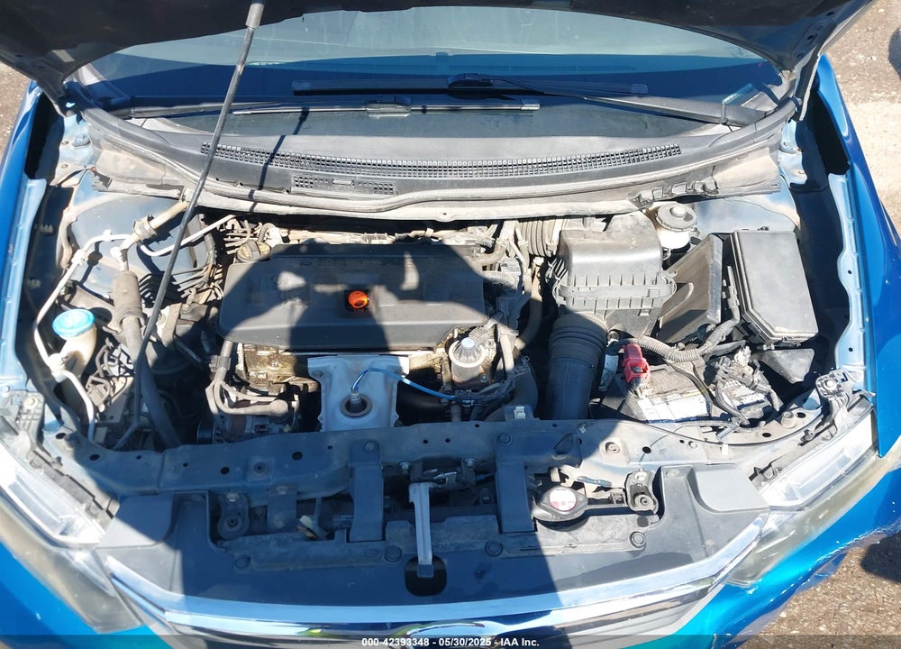 2012 HONDA CIVIC VIN: 2HGFB2F5XCH544381