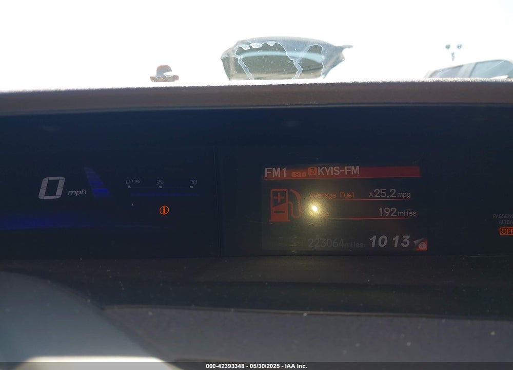 2012 HONDA CIVIC VIN: 2HGFB2F5XCH544381