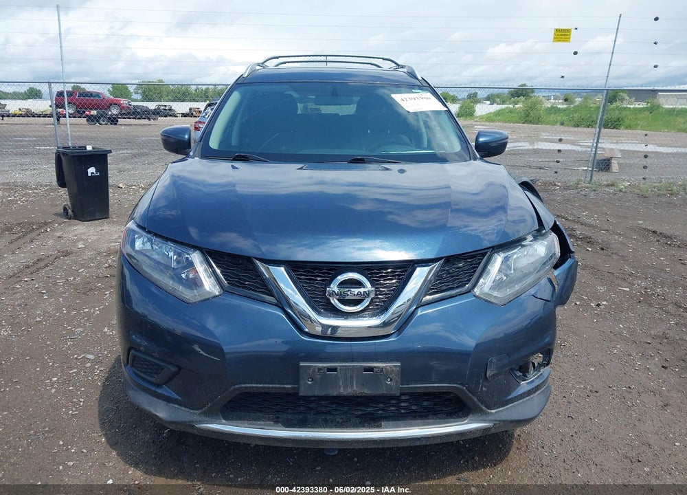2016 NISSAN ROGUE VIN: KNMAT2MV4GP726782